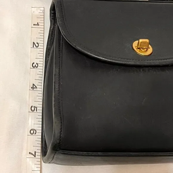 Vintage Coach Regina Top Handle Crossbody Bag 9983 Authentic - Picture 14 of 16